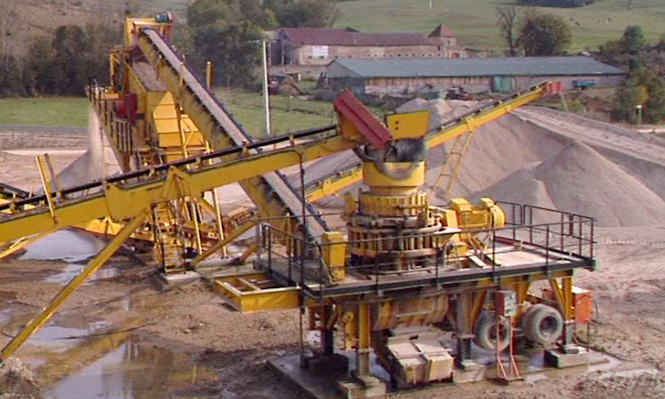 Exploitation des roches - Les granulats - 3mn 13s